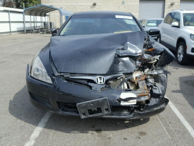 1HGCM82705A007284 - 2005 HONDA ACCORD EX BLACK photo 9