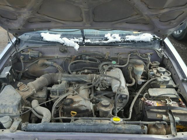 4TAVL52N6WZ007263 - 1998 TOYOTA TACOMA XTR BLUE photo 7