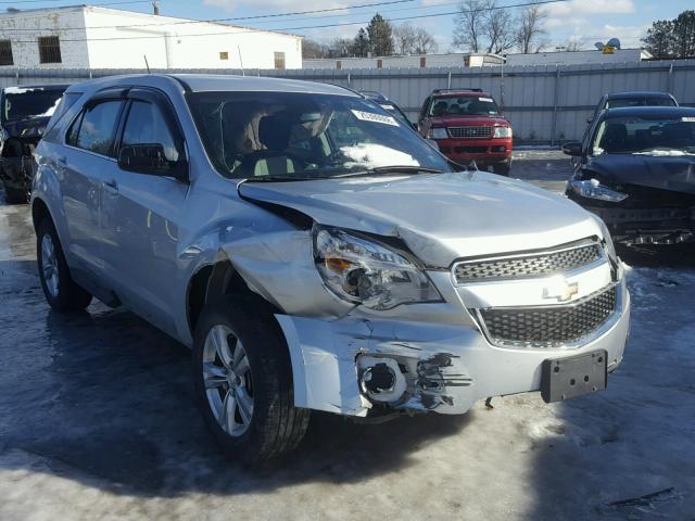 1GNFLEEK6FZ125847 - 2015 CHEVROLET EQUINOX LS SILVER photo 1