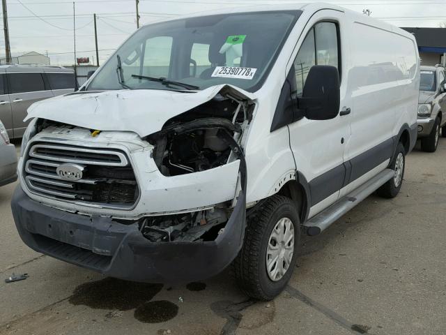 1FTNR1ZM5FKA77290 - 2015 FORD TRANSIT T- WHITE photo 2