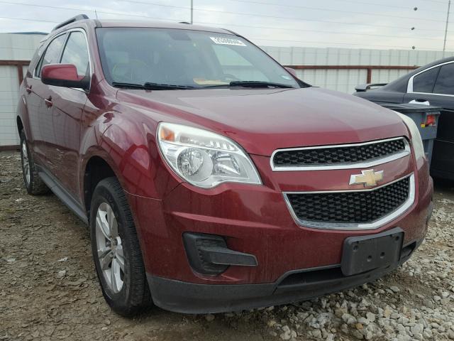 2CNALDEWXA6332094 - 2010 CHEVROLET EQUINOX LT RED photo 1