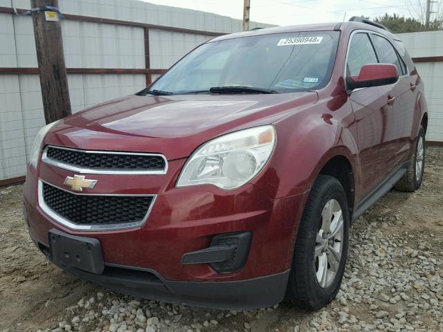 2CNALDEWXA6332094 - 2010 CHEVROLET EQUINOX LT RED photo 2