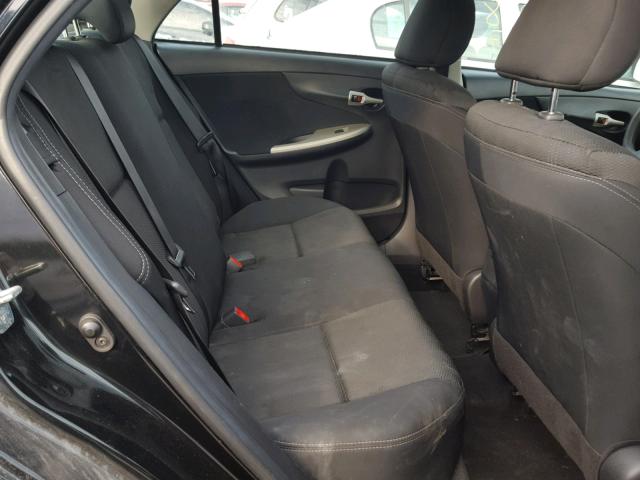 2T1BU4EEXDC996928 - 2013 TOYOTA COROLLA BA BLACK photo 6