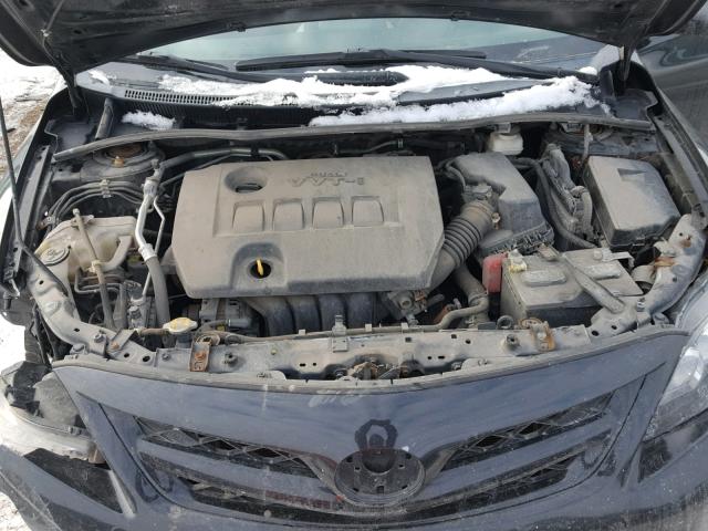 2T1BU4EEXDC996928 - 2013 TOYOTA COROLLA BA BLACK photo 7
