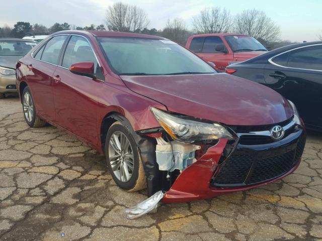 4T1BF1FK9FU879730 - 2015 TOYOTA CAMRY LE RED photo 1