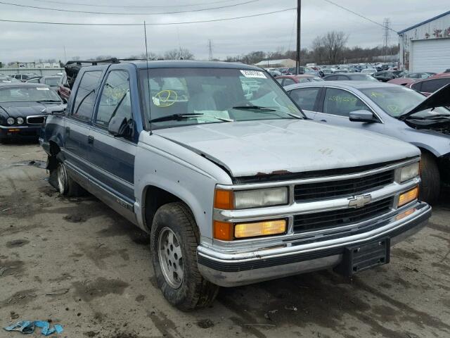 1GBEC16K8PJ381696 - 1993 CHEVROLET SUBURBAN C BLUE photo 1