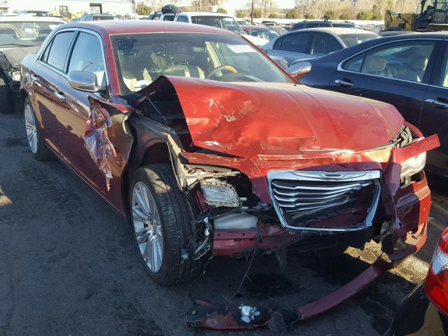 2C3CCAEG7DH573497 - 2013 CHRYSLER 300C RED photo 1