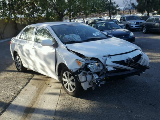 JTDBU4EE8AJ075288 - 2010 TOYOTA COROLLA BA WHITE photo 1