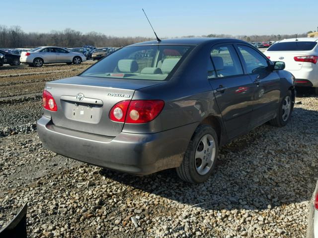 1NXBR32E85Z469325 - 2005 TOYOTA COROLLA CE GRAY photo 4