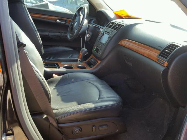 5GZER33708J181806 - 2008 SATURN OUTLOOK XR გრაფიტი ფოტო 5