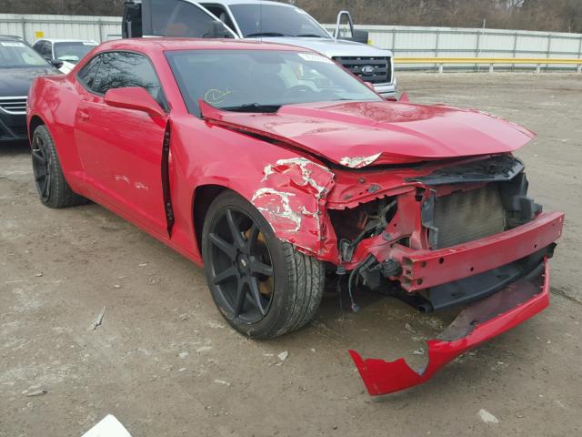 2G1FC1ED7B9107065 - 2011 CHEVROLET CAMARO LT RED photo 1