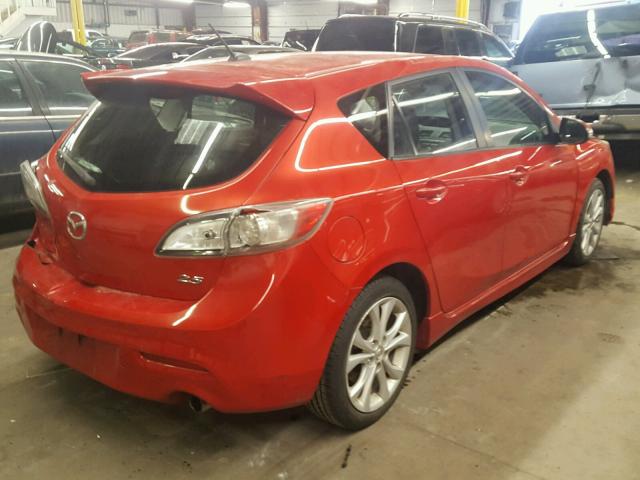 JM1BL1H58A1167577 - 2010 MAZDA 3 S RED photo 4