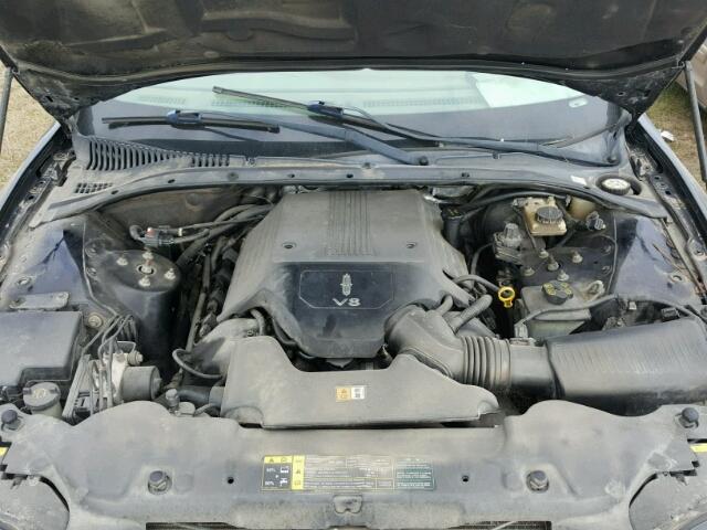 1LNHM87A05Y643019 - 2005 LINCOLN LS BLACK photo 7