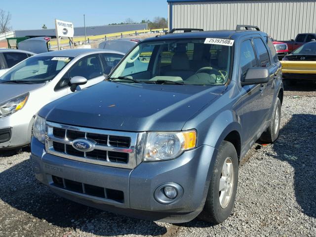 1FMCU0D75AKC03590 - 2010 FORD ESCAPE XLT BLUE photo 2