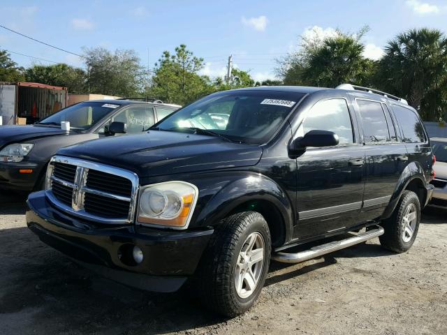 1D4HD48N96F107636 - 2006 DODGE DURANGO SL BLACK photo 2