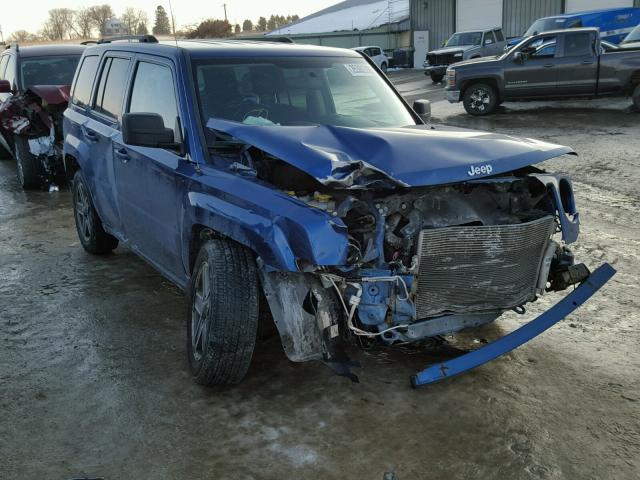 1J4NF2GB5AD502269 - 2010 JEEP PATRIOT SP BLUE photo 1