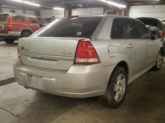 1G1ZT61806F175028 - 2006 CHEVROLET MALIBU MAX SILVER photo 4
