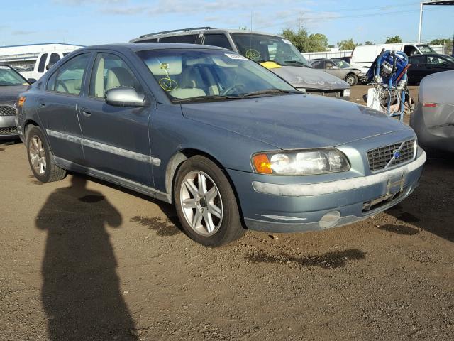 YV1RS61R712077157 - 2001 VOLVO S60 GREEN photo 1