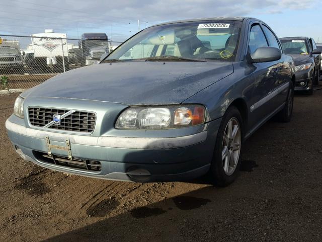 YV1RS61R712077157 - 2001 VOLVO S60 GREEN photo 2