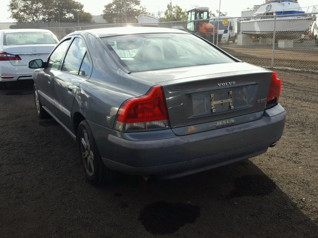 YV1RS61R712077157 - 2001 VOLVO S60 GREEN photo 3