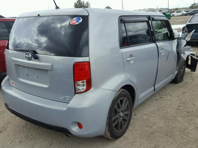 JTLZE4FE8DJ038972 - 2013 TOYOTA SCION XB SILVER photo 4