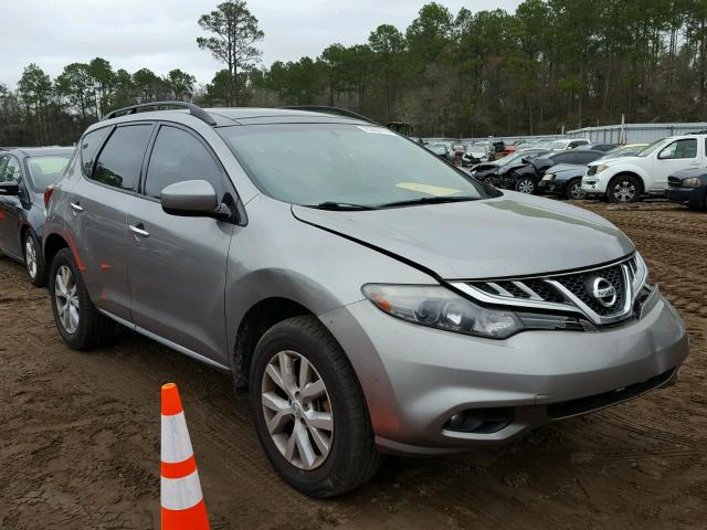 JN8AZ1MU6BW051908 - 2011 NISSAN MURANO S GRAY photo 1