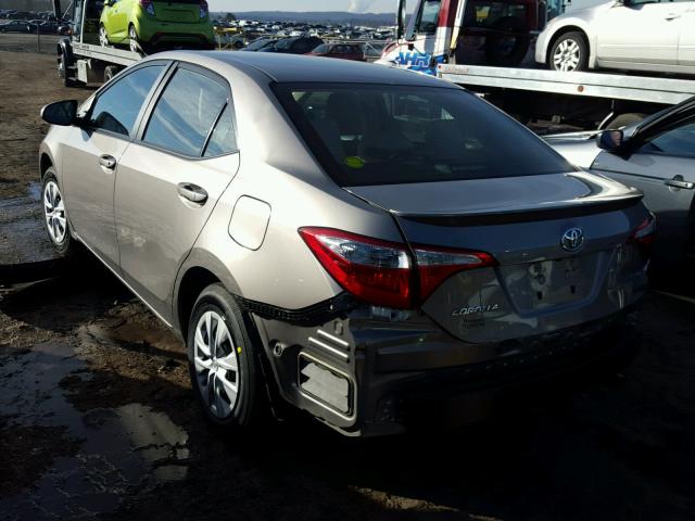 2T1BPRHE1EC163570 - 2014 TOYOTA COROLLA EC 灰色 照片 3