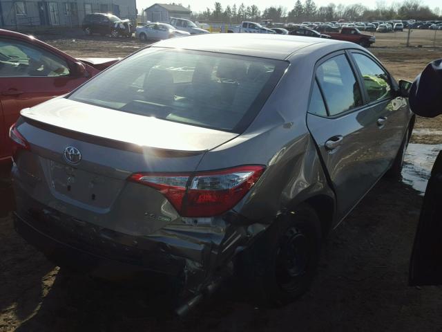 2T1BPRHE1EC163570 - 2014 TOYOTA COROLLA EC 灰色 照片 4