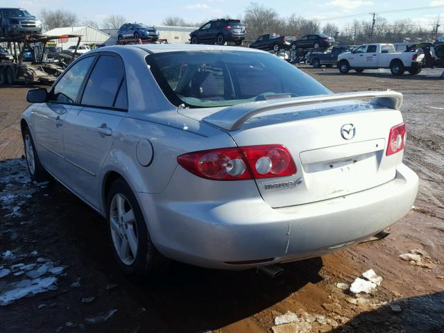 1YVFP80C735M12576 - 2003 MAZDA 6 I SILVER photo 3