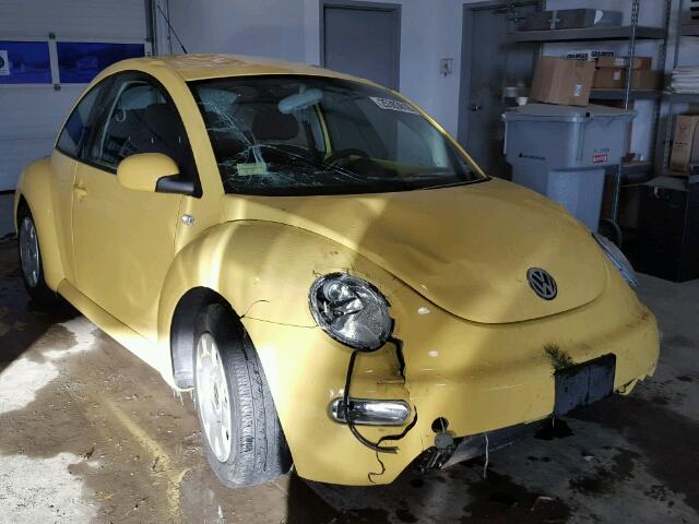 3VWBK21C93M413993 - 2003 VOLKSWAGEN NEW BEETLE YELLOW photo 1