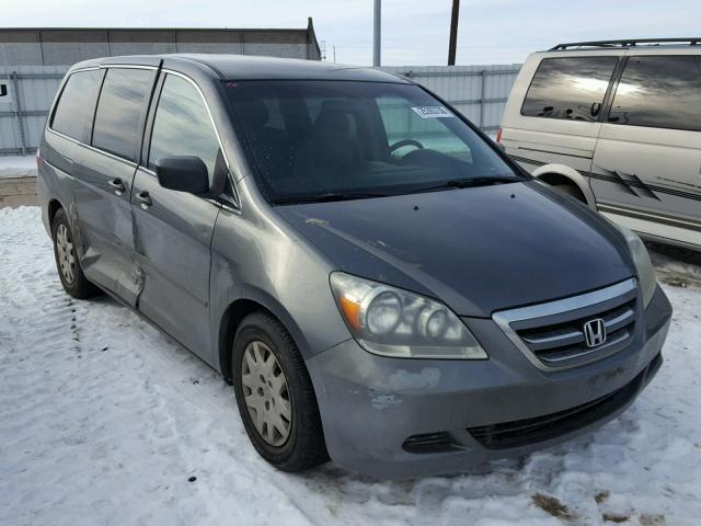 5FNRL38217B091460 - 2007 HONDA ODYSSEY LX GRAY photo 1