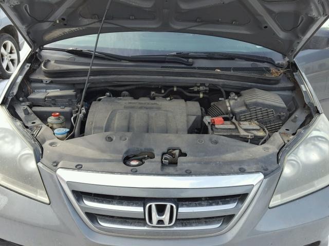 5FNRL38217B091460 - 2007 HONDA ODYSSEY LX GRAY photo 7