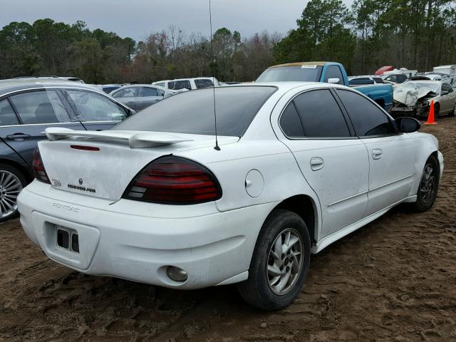 1G2NF52E44C246407 - 2004 PONTIAC GRAND AM S WHITE photo 4