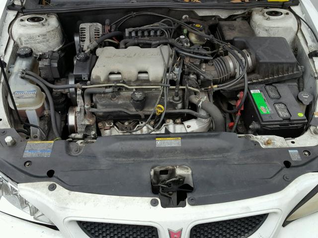 1G2NF52E44C246407 - 2004 PONTIAC GRAND AM S WHITE photo 7