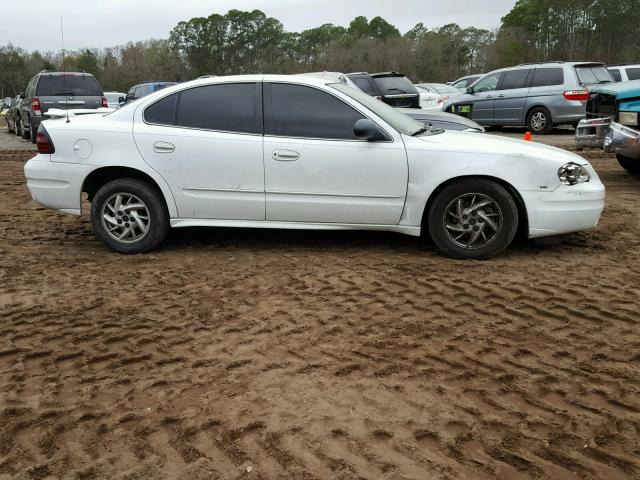 1G2NF52E44C246407 - 2004 PONTIAC GRAND AM S WHITE photo 9