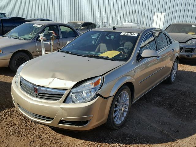 1G8ZV57717F267187 - 2007 SATURN AURA XR GOLD photo 2