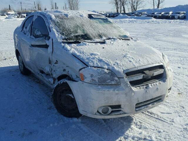 KL1TG55658B189657 - 2008 CHEVROLET AVEO LT WHITE photo 1