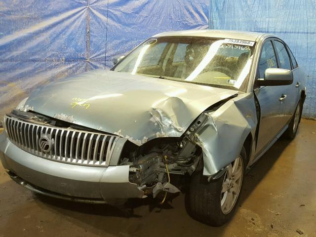 1MEHM40147G606358 - 2007 MERCURY MONTEGO LU GREEN photo 2