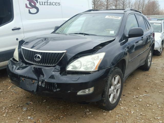 2T2HA31U15C056315 - 2005 LEXUS RX 330 BLACK photo 2