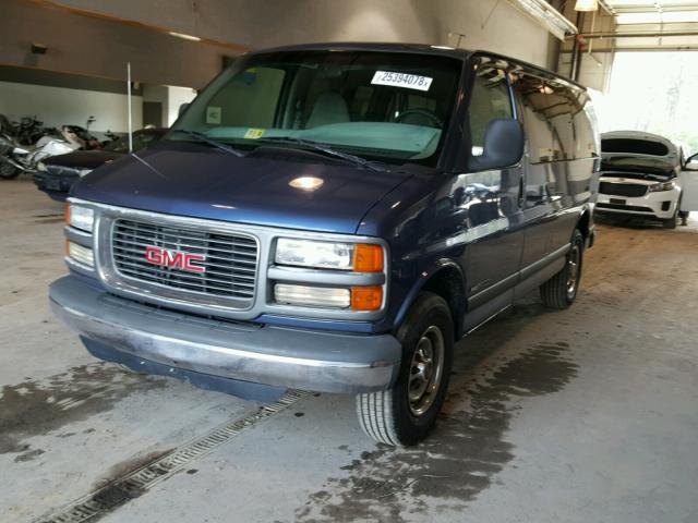 1GJHG35R4V1066326 - 1997 GMC SAVANA G35 BLUE photo 2