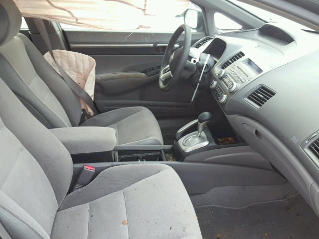 1HGFA16877L032917 - 2007 HONDA CIVIC EX შავი ფოტო 5