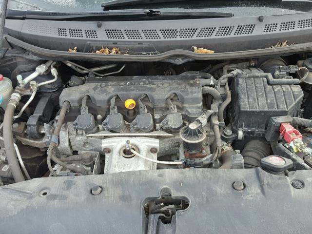 1HGFA16877L032917 - 2007 HONDA CIVIC EX შავი ფოტო 7