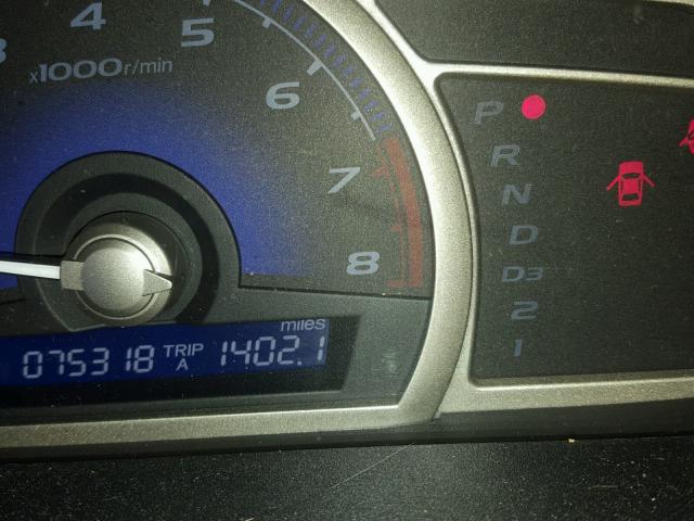 1HGFA16877L032917 - 2007 HONDA CIVIC EX შავი ფოტო 8