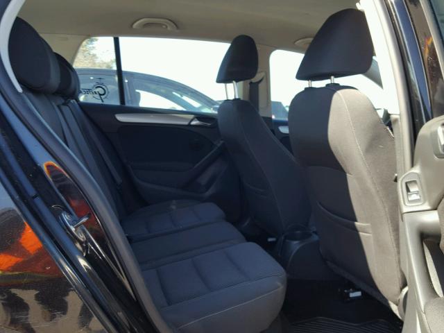 WVWDB7AJ4BW265581 - 2011 VOLKSWAGEN GOLF 黑色 照片 6