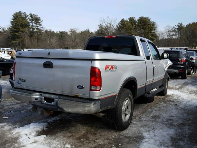 1FTRX18W03NA28051 - 2003 FORD F150 SILVER photo 4