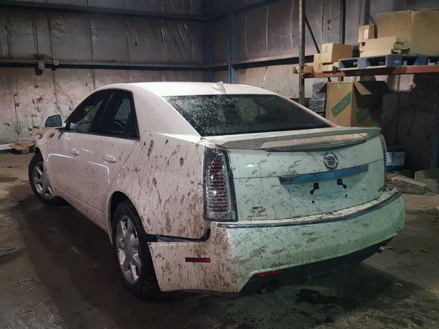 1G6DF577X90138273 - 2009 CADILLAC CTS WHITE photo 3