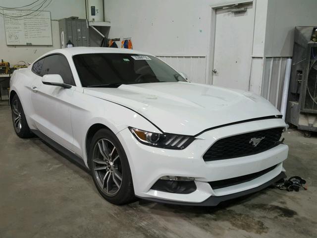 1FA6P8TH4F5424711 - 2015 FORD MUSTANG WHITE photo 1