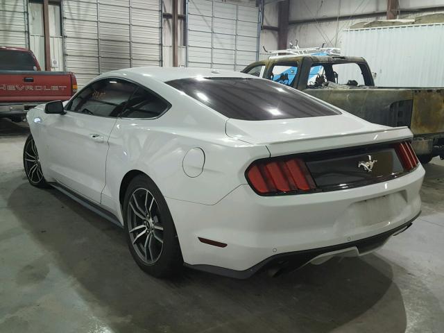 1FA6P8TH4F5424711 - 2015 FORD MUSTANG WHITE photo 3