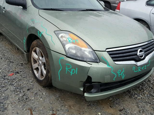 1N4AL21E77N485967 - 2007 NISSAN ALTIMA 2.5 GREEN photo 9