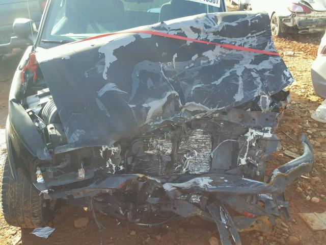 1FTYR10U35PA13678 - 2005 FORD RANGER BLACK photo 9